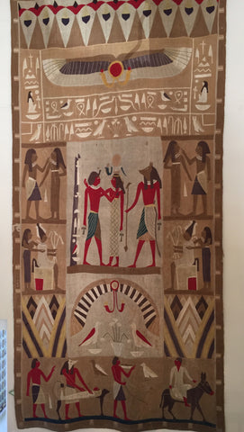 1920's Egyptian Revival Applique